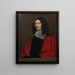 Portrait of Jérôme Bignon - Philippe de Champaigne — gerahmtes Bild an der Wand