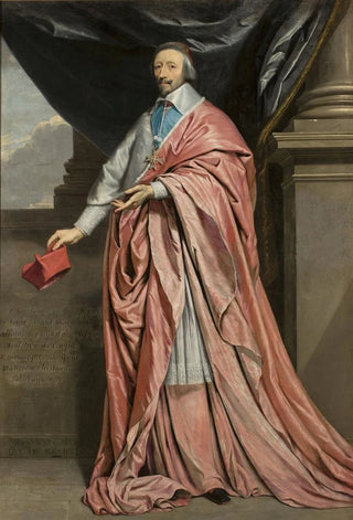 Philippe de Champaigne - Portrait of cardinal Richelieu.webp