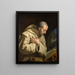 Saint Bruno - Philippe de Champaigne — gerahmtes Bild an der Wand