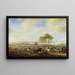 Die Pferdemesse - Philips Wouwerman — gerahmtes Bild an der Wand
