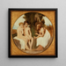 Philtas instruierend Daphnis und Chloé - Jules Élie Delaunay — Wandpräsentation des Kunstwerks