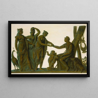 Piat Joseph Sauvage - The Judgement Of Paris In The Manner Of The Antique.webp