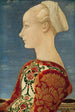 Portrait einer jungen Dame - Piero del Pollaiolo — Ansicht des Kunstwerks