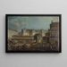 Zerstörung der Bastille am 17. Juli 1789 - Pierre-Antoine Demachy — gerahmtes Bild an der Wand