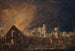 Die Saint-Germain-Messe während des Brandes in der Nacht vom 16. auf den 17. März 1762 - Pierre-Antoine Demachy — Ansicht des Kunstwerks