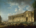 Die neu freigelegte Kolonnade des Louvre - Pierre-Antoine Demachy — Ansicht des Kunstwerks