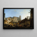 Die Saint-Germain-Messe nach dem Brand in der Nacht vom 16. auf den 17. März 1762 - Pierre-Antoine Demachy — gerahmtes Bild an der Wand