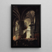 des Sermons eines Kapuziners in der Kirche Saint-Roch - Pierre-Antoine Demachy — gerahmtes Bild an der Wand