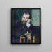 Alfred Sisley - Pierre-Auguste Renoir — gerahmtes Bild an der Wand