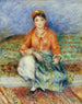 Algerisches Mädchen - Pierre-Auguste Renoir — Ansicht des Kunstwerks