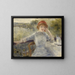 Alphonsine Fournaise - Pierre-Auguste Renoir — gerahmtes Bild an der Wand