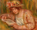 Andre im Hut lesend - Pierre-Auguste Renoir — Ansicht des Kunstwerks