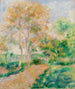 Herbstlandschaft Landschaft des Herbstes - Pierre-Auguste Renoir — Ansicht des Kunstwerks