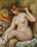 Badende mit blonden, offenen Haaren - Pierre-Auguste Renoir — Ansicht des Kunstwerks