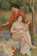 Badende und Dienerin Das Badende - Pierre-Auguste Renoir — Ansicht des Kunstwerks