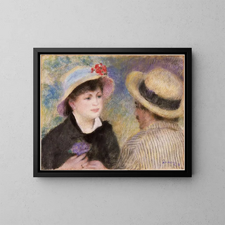 PierreAuguste Renoir - Boating Couple said to be Aline Charigot and Renoir.webp
