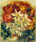 Blumenstrauß aus Narzissen und Rosen - Pierre-Auguste Renoir — Ansicht des Kunstwerks
