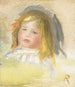 Kinderbild mit blonden Haaren - Pierre-Auguste Renoir — Ansicht des Kunstwerks