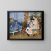 L'Après-midi des enfants à Wargemont - Pierre-Auguste Renoir — gerahmtes Bild an der Wand