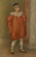 Claude Renoir im Clown-Kostüm - Pierre-Auguste Renoir — Ansicht des Kunstwerks