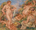 Composition fünf Badegäste - Pierre-Auguste Renoir — Ansicht des Kunstwerks