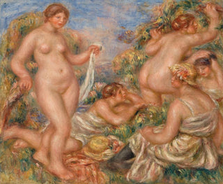 PierreAuguste Renoir - Composition Five Bathers Composition cinq baigneuses.webp