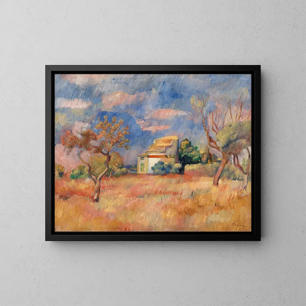 Taubenschlag von Bellevue - Pierre-Auguste Renoir — gerahmtes Bild an der Wand