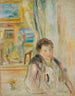 Frau in einem Interieur - Pierre-Auguste Renoir — Ansicht des Kunstwerks
