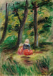 Frau und Kind in einer Landschaft - Pierre-Auguste Renoir — Ansicht des Kunstwerks