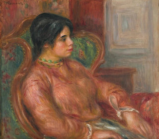PierreAuguste Renoir - Femme au Fauteuil Vert.webp
