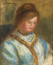 Frau im blauen Korsett - Pierre-Auguste Renoir — Ansicht des Kunstwerks