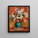 Flowers Fleurs - Pierre-Auguste Renoir — gerahmtes Bild an der Wand