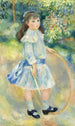 Mädchen mit Reifen - Pierre-Auguste Renoir — Ansicht des Kunstwerks