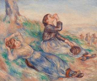 Weinlesehelferinnen - Pierre-Auguste Renoir — Ansicht des Kunstwerks