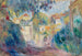 Garten Montmartre - Pierre-Auguste Renoir — Ansicht des Kunstwerks
