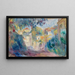 Garten Montmartre - Pierre-Auguste Renoir — gerahmtes Bild an der Wand