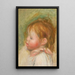 Jean Renoir Kind - Pierre-Auguste Renoir — gerahmtes Bild an der Wand