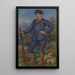 Jean en chasseur - Pierre-Auguste Renoir — gerahmtes Bild an der Wand