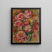 Jet de roses - Pierre-Auguste Renoir — gerahmtes Bild an der Wand