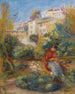Die Terrasse in Cagnes - Pierre-Auguste Renoir — Ansicht des Kunstwerks