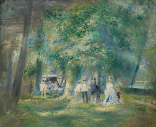 La fête de Saint-Cloud - Pierre-Auguste Renoir — Ansicht des Kunstwerks