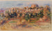 Landschaft La Gaude - Pierre-Auguste Renoir — Ansicht des Kunstwerks