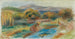 Laveuse dans un paysage - Pierre-Auguste Renoir — Ansicht des Kunstwerks