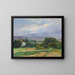 Der Weg - Pierre-Auguste Renoir — gerahmtes Bild an der Wand
