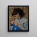 Lise Couture - Pierre-Auguste Renoir — gerahmtes Bild an der Wand