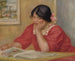 Lontine lesend - Pierre-Auguste Renoir — Ansicht des Kunstwerks