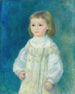 Lucie Bérard Kind in Weiß - Pierre-Auguste Renoir — Ansicht des Kunstwerks