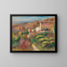 Maison de la Poste - Pierre-Auguste Renoir — gerahmtes Bild an der Wand