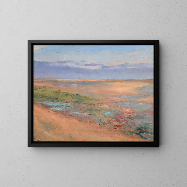 Meeres-Gemälde - Pierre-Auguste Renoir — gerahmtes Bild an der Wand