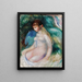 Pas assis - Pierre-Auguste Renoir — gerahmtes Bild an der Wand